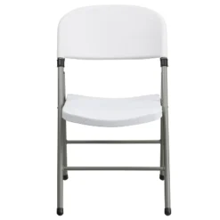 Emma And Oliver 2 Pack Commercial White Plastic Event Party Rental Folding Chair -Emma And Oliver GUEST 5aff1e4f 53ea 49be a4f2 c6be125b18f5