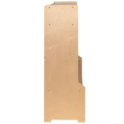 Emma And Oliver Wood 5 Section School Coat Locker With Bench, Cubbies And Storage Organizer Hook -Emma And Oliver GUEST 5b820281 64c3 467f 9440 572d4e12246b