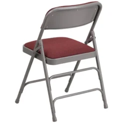 Emma And Oliver 2 Pack Home & Office Party Events Fabric Padded Metal Folding Chair -Emma And Oliver GUEST 5bdec683 1e13 4b6a 9988 de5e444333f0