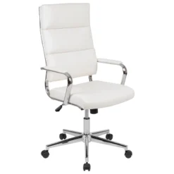Emma And Oliver High Back LeatherSoft Contemporary Panel Executive Swivel Office Chair -Emma And Oliver GUEST 5d9c1b96 4a43 4b7b 8308 528e8ad6a61f