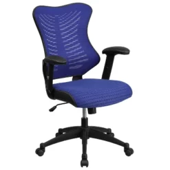 Emma And Oliver High Back Designer Mesh Executive Ergonomic Office Chair W/ Adjustable Arms -Emma And Oliver GUEST 613a115a d152 48b5 8444 334ab5506579