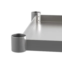 Emma And Oliver Under Shelf For Kitchen Prep And Work Tables - Adjustable Galvanized Lower Shelf For Stainless Steel Tables -Emma And Oliver GUEST 655f5340 2ecd 4f13 996c d97d651b52ec