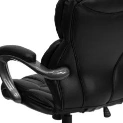 Emma And Oliver High Back Executive Swivel Ergonomic Office Chair With Accent Layered Seat/Back -Emma And Oliver GUEST 69a2b2ed bc57 4e01 a080 67f270925821
