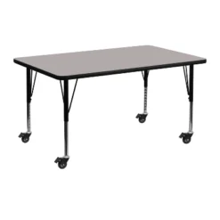 Emma And Oliver Mobile 24x48 Rectangle HP Laminate Preschool Activity Table -Emma And Oliver GUEST 6a7a425b f651 4043 87e5 388c778a8989