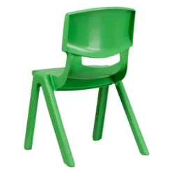 Emma And Oliver 2 Pack Plastic Stackable School Chair With 15.5"H Seat -Emma And Oliver GUEST 701bb43d fb36 4e3e 86f2 c23eca9f8c47