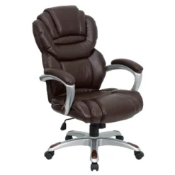 Emma And Oliver High Back Executive Swivel Ergonomic Office Chair With Accent Layered Seat/Back -Emma And Oliver GUEST 70521199 a396 4312 975b 754e757c0dda