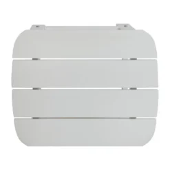 Emma And Oliver Indoor/Outdoor Polyresin Adirondack Side Table For Porch, Patio, Or Sunroom -Emma And Oliver GUEST 7187220c a890 4cbe a86e 8e9618e13e89 3