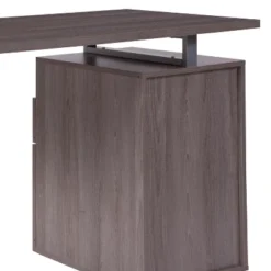 Emma And Oliver Desk With Two Drawers And Metal Frame -Emma And Oliver GUEST 777748df 5196 4a86 b49f ce014067a112