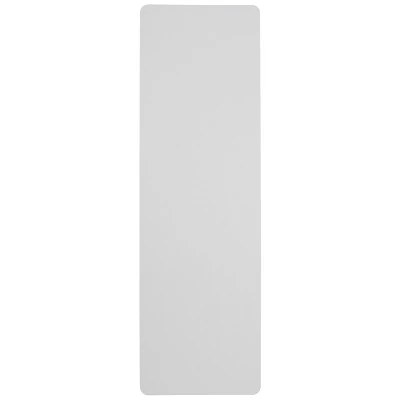 Emma And Oliver 8-Foot Granite White Plastic Folding Table - Banquet / Event Folding Table 3 Emma And Oliver 8-Foot Granite White Plastic Folding Table - Banquet / Event Folding Table - Image 3