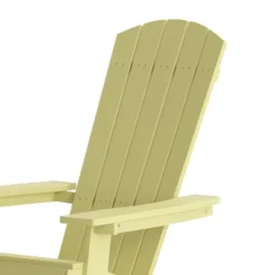 Emma And Oliver Set Of 2 Indoor/Outdoor Poly Resin Folding Adirondack Chairs, All-Weather Chairs For Porch, Patio, Or Sunroom -Emma And Oliver GUEST 7c32b23f 2ba7 4504 a199 2850b390368c 1
