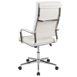 Emma And Oliver High Back LeatherSoft Contemporary Panel Executive Swivel Office Chair -Emma And Oliver GUEST 7e8a3f1b 0aa4 4f18 be07 69dd6037da9a