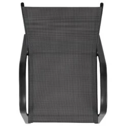 Emma And Oliver 4 Pack Outdoor Stack Chair With Flex Comfort Material - Patio Stack Chair -Emma And Oliver GUEST 7fcbbb37 c142 4be4 9e28 f4e625ddcc3e