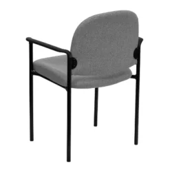 Emma And Oliver Comfort Stackable Steel Side Reception Chair With Arms -Emma And Oliver GUEST 84282d8c 3fee 449d 8998 2319aa845d15