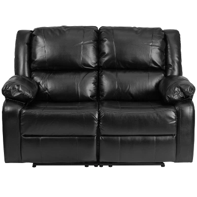Emma And Oliver Bustle Back Loveseat With Two Built-In Recliners 8 Emma And Oliver Bustle Back Loveseat With Two Built-In Recliners - Image 8