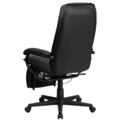 Emma And Oliver High Back Black LeatherSoft Executive Reclining Ergonomic Office Chair With Arms -Emma And Oliver GUEST 864dab23 ba9c 4066 bcaa 2f8b318672d1
