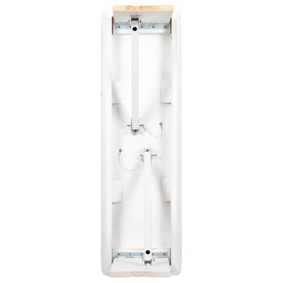 Emma And Oliver 40" X 12" Antique Rustic Solid Pine Folding Farm Bench - Portable Bench 8 Emma And Oliver 40" X 12" Antique Rustic Solid Pine Folding Farm Bench - Portable Bench - Image 8