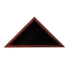 Emma And Oliver Rustic Military Flag Shadow Box For 9.5' X 5' American Veteran Burial Flag - Wall Mount Or Freestanding -Emma And Oliver GUEST 882ffcce 4a59 4e42 8458 0e2f8dc7bdc7