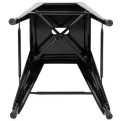 Emma And Oliver 4 Pack 30" High Metal Indoor Bar Stool - Stackable Stool -Emma And Oliver GUEST 8b9b158a e720 43d2 94a9 e0e86b66fa9b