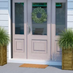 Emma And Oliver Weather Resistant Coir Doormat With Anti-Slip Rubber Backing For Indoor/Outdoor Use -Emma And Oliver GUEST 8ed13706 1ba4 407f 9729 1f22ea291e98