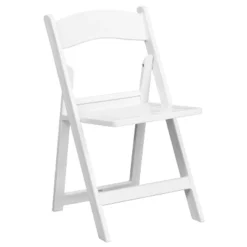 Emma And Oliver 4 Pack 1000 Lb. Capacity White Resin Folding Chair With Slatted Seat 17 Emma And Oliver 4 Pack 1000 Lb. Capacity White Resin Folding Chair With Slatted Seat -Emma And Oliver GUEST 8f9112c5 201f 4e9b 8771 12662c955528