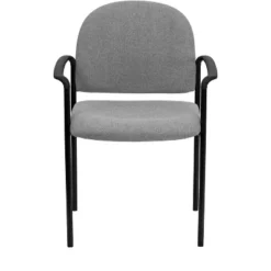Emma And Oliver Comfort Stackable Steel Side Reception Chair With Arms -Emma And Oliver GUEST 91396c32 5f91 4f22 8fee 326ce175b152