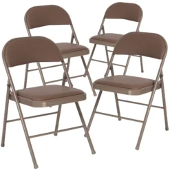 Emma And Oliver 4 Pack Vinyl Padded Metal Frame Event/Home Office Folding Chair 22 Emma And Oliver 4 Pack Vinyl Padded Metal Frame Event/Home Office Folding Chair -Emma And Oliver GUEST 913d7210 fb4d 43bd 83d4 11b2f26954dd