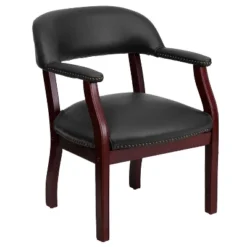 Emma And Oliver Conference Chair With Accent Nail Trim -Emma And Oliver GUEST 91a1e31a 37a6 4d48 a3c6 d7e46263bffb