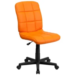 Emma And Oliver Mid-Back Quilted Vinyl Swivel Task Office Chair -Emma And Oliver GUEST 920e78b9 50d7 46ea af65 a640c1185d33