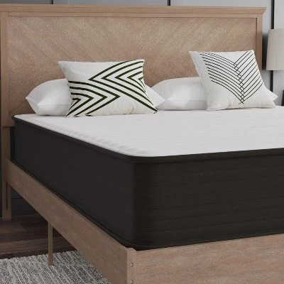 Emma And Oliver 10 Inch Hybrid Mattress, High Density Foam And Pocket Spring Mattress In A Box, CertiPur-US Certified Foam 4 Emma And Oliver 10 Inch Hybrid Mattress, High Density Foam And Pocket Spring Mattress In A Box, CertiPur-US Certified Foam - Image 4