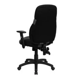 Emma And Oliver High Back Ergonomic Black/Gray Mesh Swivel Task Office Chair W/ Adjustable Arms -Emma And Oliver GUEST 98696767 6944 4435 923a 1bebba982b74