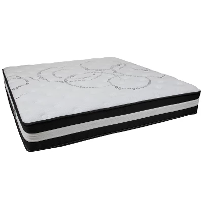 Emma And Oliver 12 Inch Foam And Pocket Spring Mattress, Mattress In A Box 17 Emma And Oliver 12 Inch Foam And Pocket Spring Mattress, Mattress In A Box - Image 17
