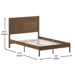 Emma And Oliver Classic Wooden Platform Bed With Headboard 13 Emma And Oliver Classic Wooden Platform Bed With Headboard -Emma And Oliver GUEST 9b6448e4 7881 410c 9995 2cad9eb93265