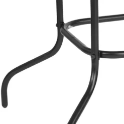 Emma And Oliver 31.5" X 55" Rectangular Tempered Glass Metal Table With Umbrella Hole -Emma And Oliver GUEST 9d510e33 3006 4d7f 9ae8 fe79c7df2f05