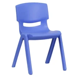 Emma And Oliver 5 Pack Plastic Stackable School Chair With 13.25" Seat Height -Emma And Oliver GUEST 9df6f052 1307 48e5 a198 4c557501f630