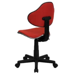 Emma And Oliver Red Fabric Swivel Ergonomic Task Office Chair -Emma And Oliver GUEST 9e039706 78ce 4e28 af7e fda09a69aa57