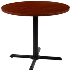 Emma And Oliver 36" Round Multi-Purpose Conference Table - Meeting Table For Office -Emma And Oliver GUEST 9f6ae2f4 3992 462d a081 b3eb73785b97