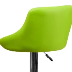 Emma And Oliver Bucket Seat Adjustable Height Barstool With Diamond Pattern Back -Emma And Oliver GUEST a04a5203 5f27 49d1 8d12 de1550233e4f