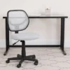 Emma And Oliver Mid-Back Mesh Swivel Task Office Chair With Curved Square Back