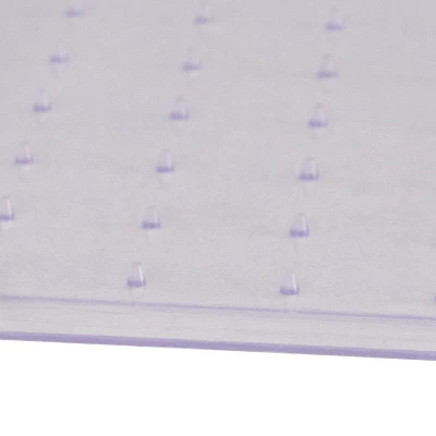 3'x4' Rectangle With Lip Solid Office Chair Mat Clear - Emma And Oliver 3 3'x4' Rectangle With Lip Solid Office Chair Mat Clear - Emma And Oliver - Image 3