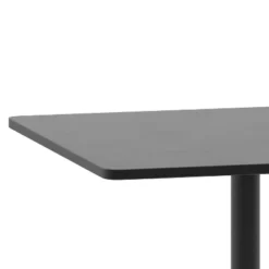 Emma And Oliver 31.5'' Square Aluminum Indoor-Outdoor Table With Base -Emma And Oliver GUEST ae9db8c0 b003 41fc 8aaf e02c3baf7a05