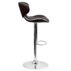 Emma And Oliver 2 Pack Contemporary Cozy Mid-Back Vinyl Adjustable Height Barstool With Chrome Base 16 Emma And Oliver 2 Pack Contemporary Cozy Mid-Back Vinyl Adjustable Height Barstool With Chrome Base -Emma And Oliver GUEST b07a0f96 73ac 466d 84ad 49520a28b8bf