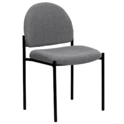 Emma And Oliver Comfort Stackable Steel Side Reception Chair -Emma And Oliver GUEST b451c106 6496 4d8e 8d41 54d125c8d518