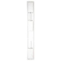 Emma And Oliver 8' X 12" Antique Rustic Solid Pine Folding Farm Bench - Portable Bench -Emma And Oliver GUEST b4e1b0a4 6759 4c97 b090 369e4fa322b7