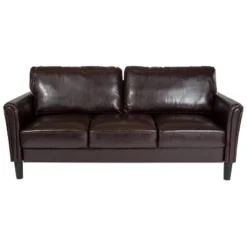 Emma And Oliver Living Room Sofa Couch With Tailored Arms -Emma And Oliver GUEST b6765175 897a 4ee0 98b4 139a35513f8e