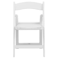 Emma And Oliver 2 Pack Kids White Resin Folding Event Party Chair With Vinyl Padded Seat -Emma And Oliver GUEST b7d12561 b8ca 47ec 858a faf730a574af