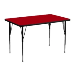 Emma And Oliver 30x48 Rectangle Laminate Adjustable Activity Table -Emma And Oliver GUEST b8130225 4300 4d42 8328 eac43f3530fd