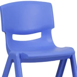 Emma And Oliver 5 Pack Plastic Stackable School Chair With 13.25" Seat Height -Emma And Oliver GUEST b9509618 29da 4dd2 9e54 87b6be9276a1