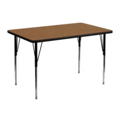 Emma And Oliver 30x48 Rectangle Laminate Adjustable Activity Table -Emma And Oliver GUEST b9b12101 4bf7 471e b72e 7b8290a10baa