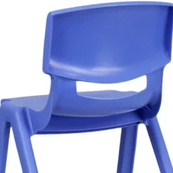 Emma And Oliver 5 Pack Plastic Stackable School Chair With 13.25" Seat Height -Emma And Oliver GUEST bac0bf7b 59da 4325 bbfc 1f12a450154b