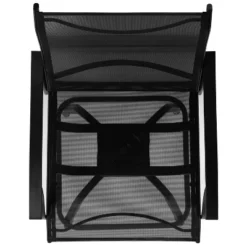 Emma And Oliver Patio Bar Height Stools Set Of 2, All-Weather Textilene Swivel Stools -Emma And Oliver GUEST bb4c10bb 476b 4a0d b879 79089709eca7